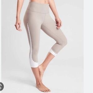 Athleta Leggings Quail Scallop Elation Powervita